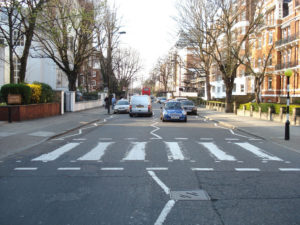 Picture of Abbey Road zebra crossing